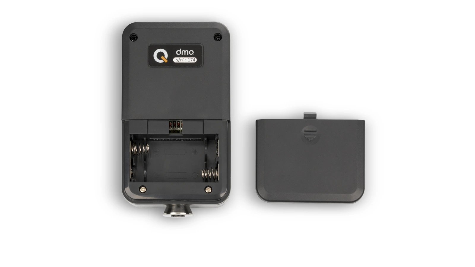 QC2 electronic unit - Power: AA x2